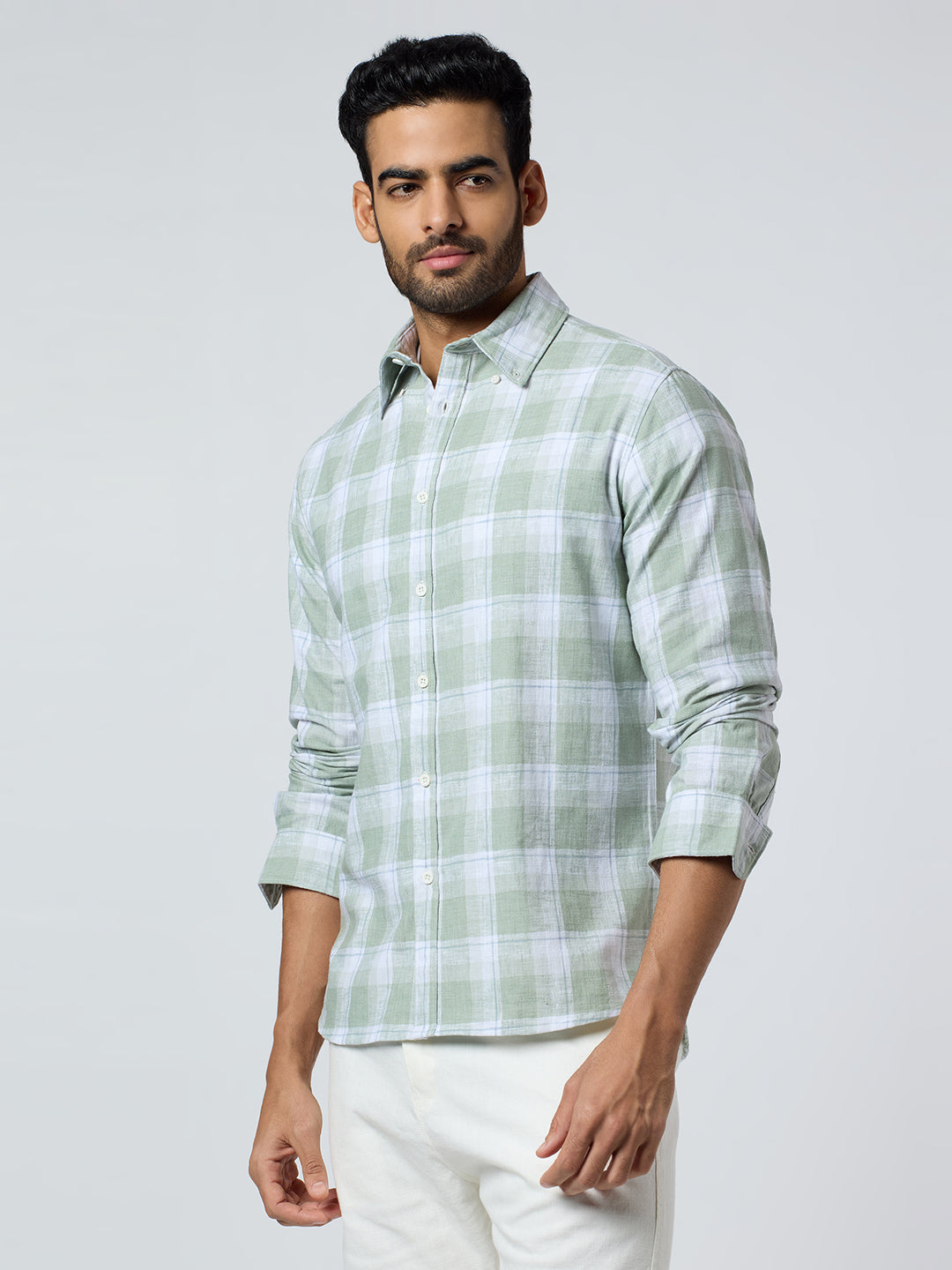 Cruise Checkered Shirt Green