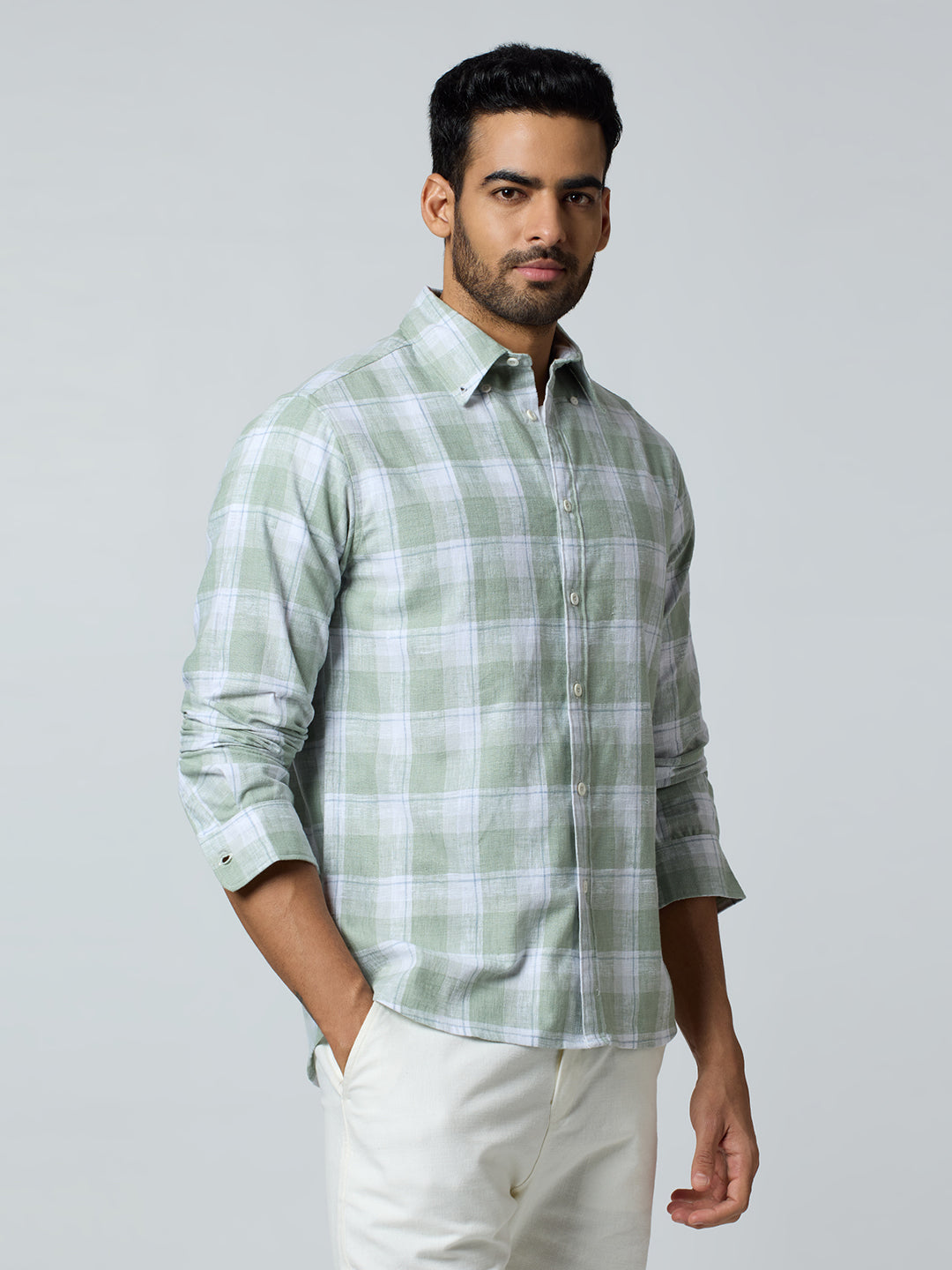 Cruise Checkered Shirt Green