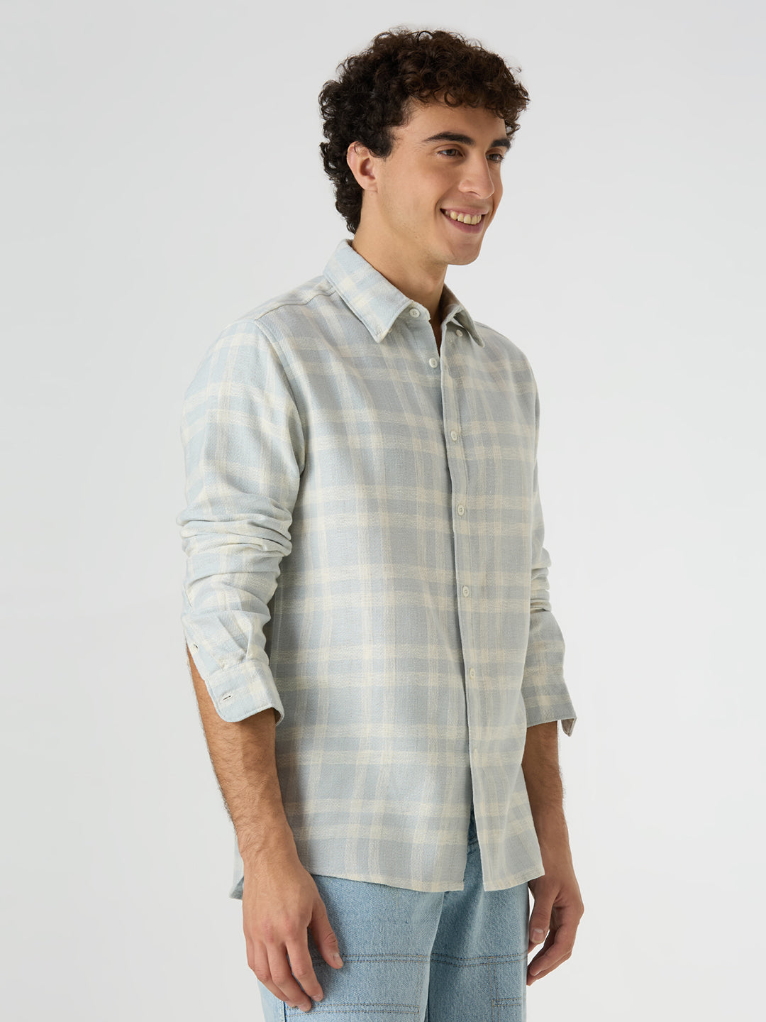 Harbor Checkered Shirt Blue