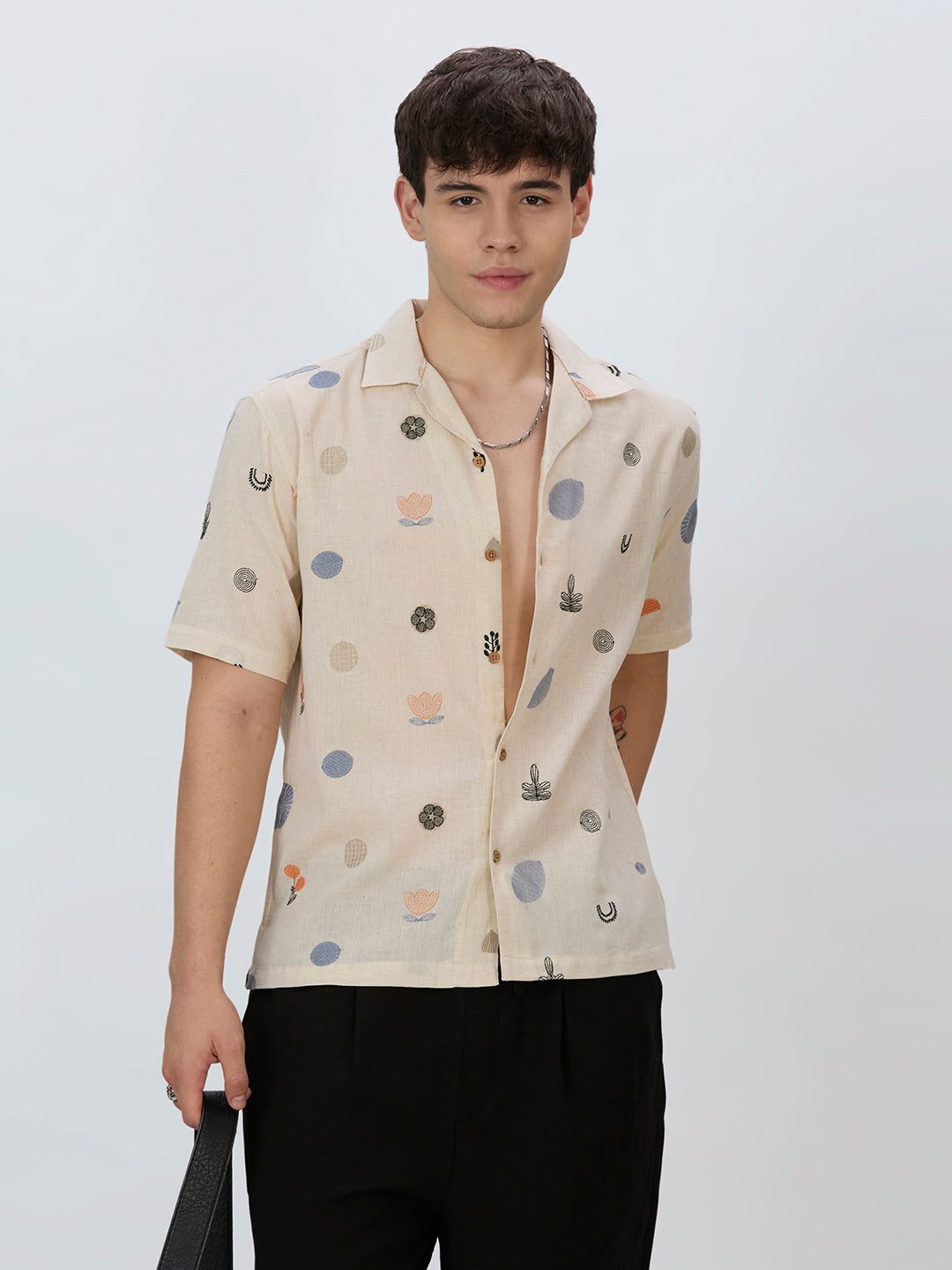 Botan Embroidered Shirt