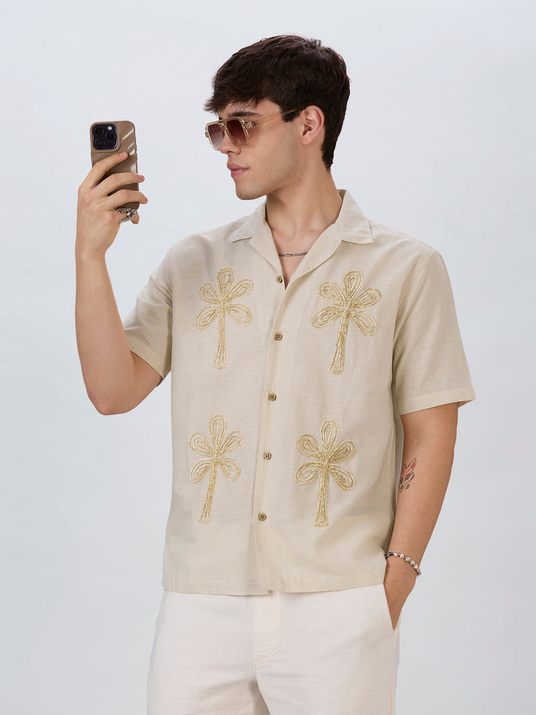 Oak Embroidered Shirt