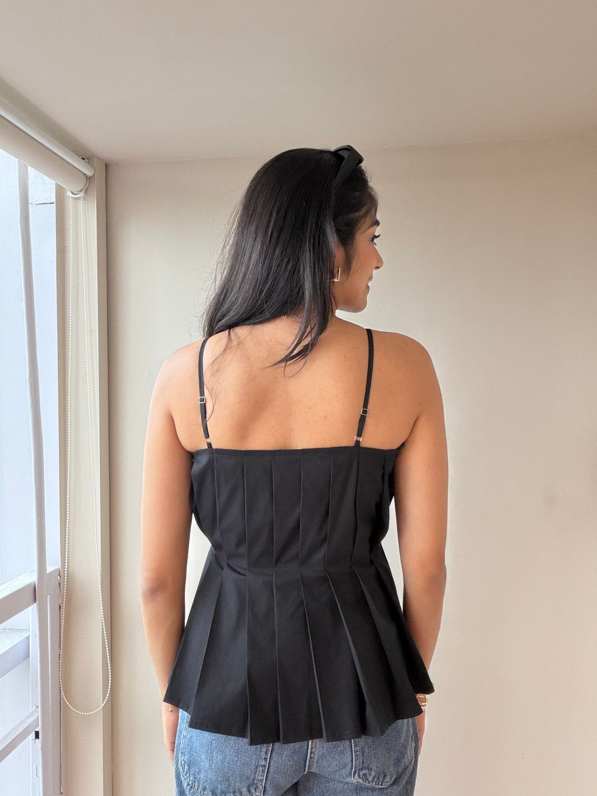 Pleat top