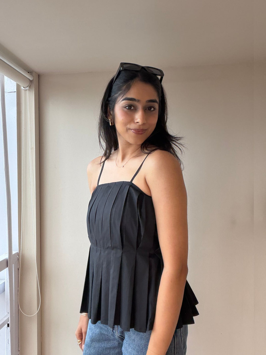 Pleat top