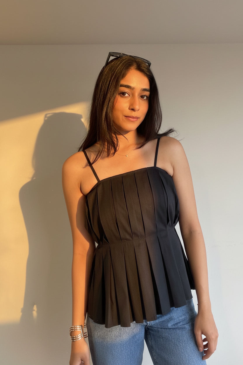 Pleat top