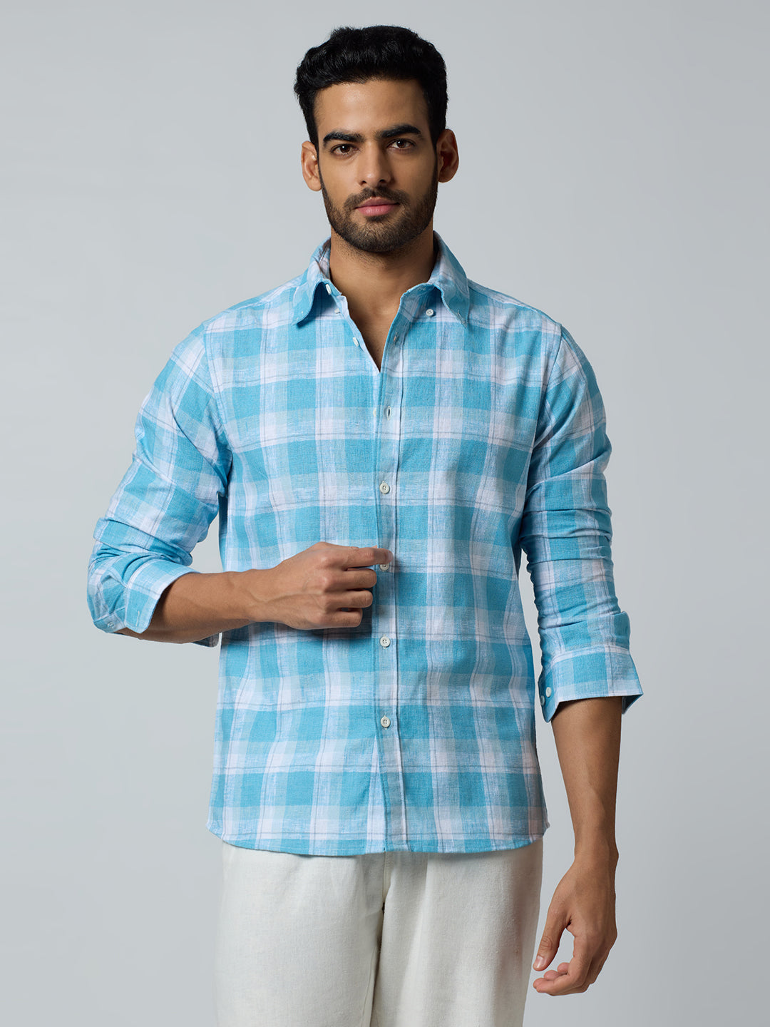 Cruise Checkered Shirt Blue