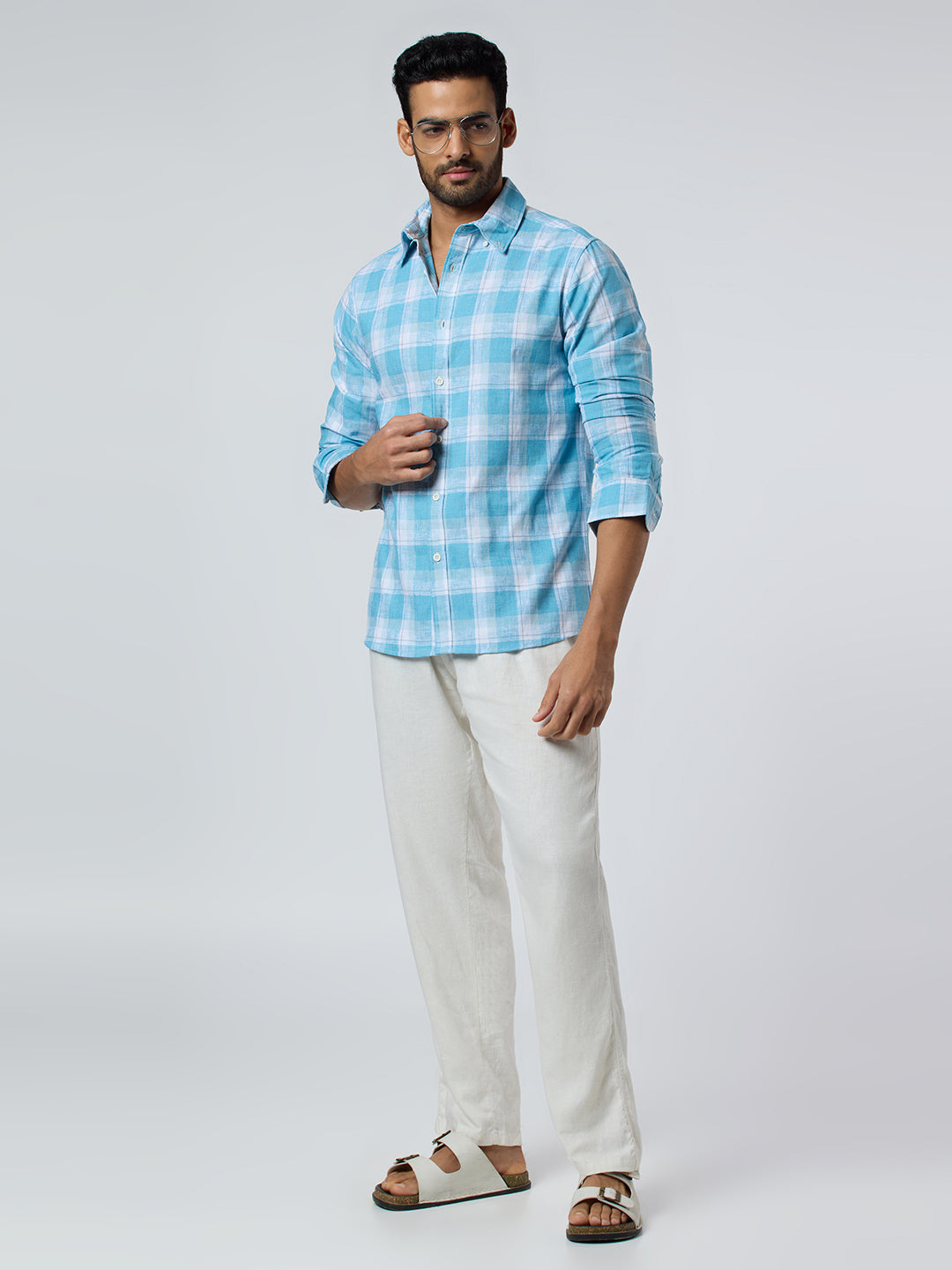 Cruise Checkered Shirt Blue