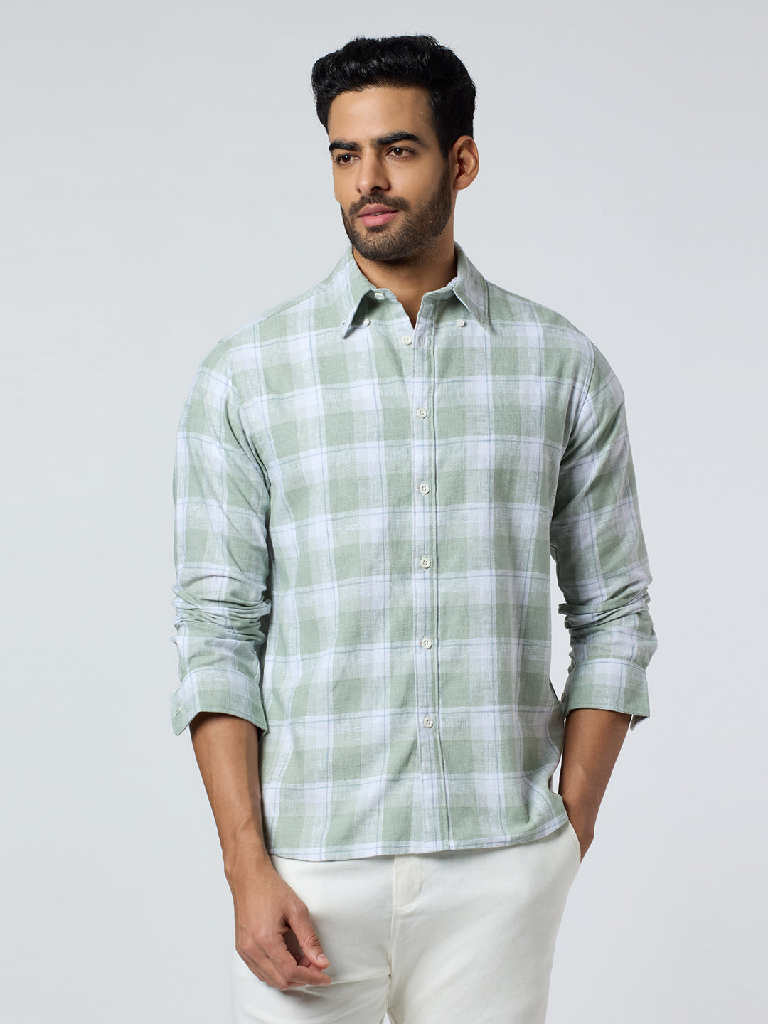 Cruise Checkered Shirt Green