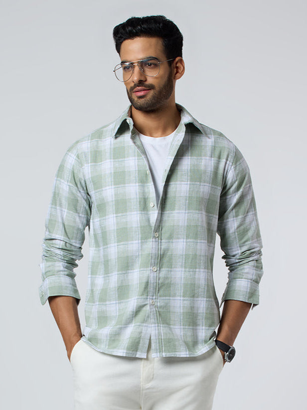 Cruise Checkered Shirt Green