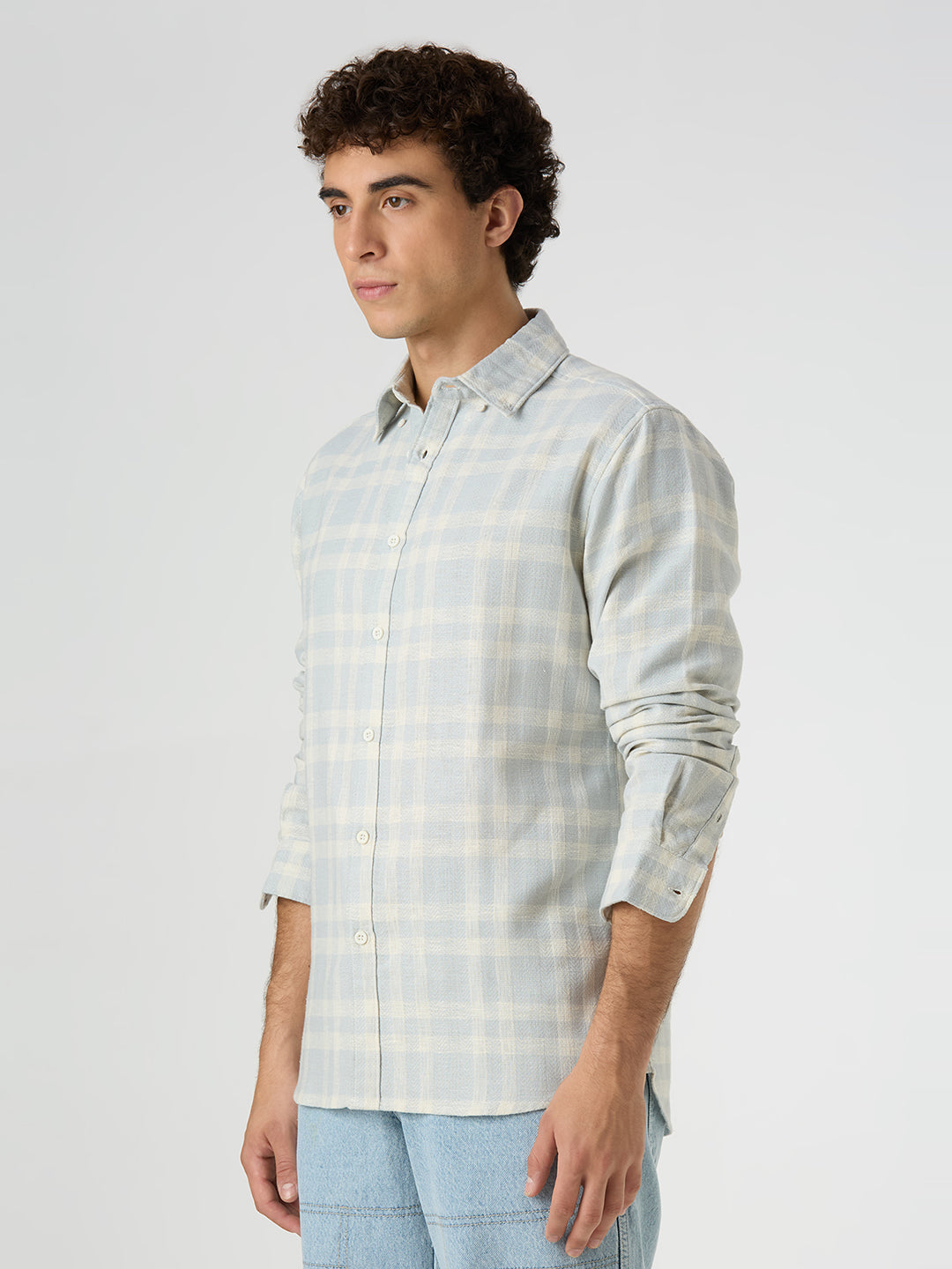 Harbor Checkered Shirt Blue