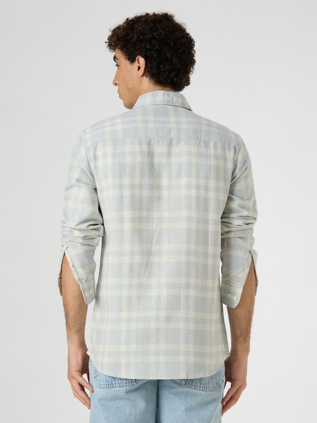 Harbor Checkered Shirt Blue