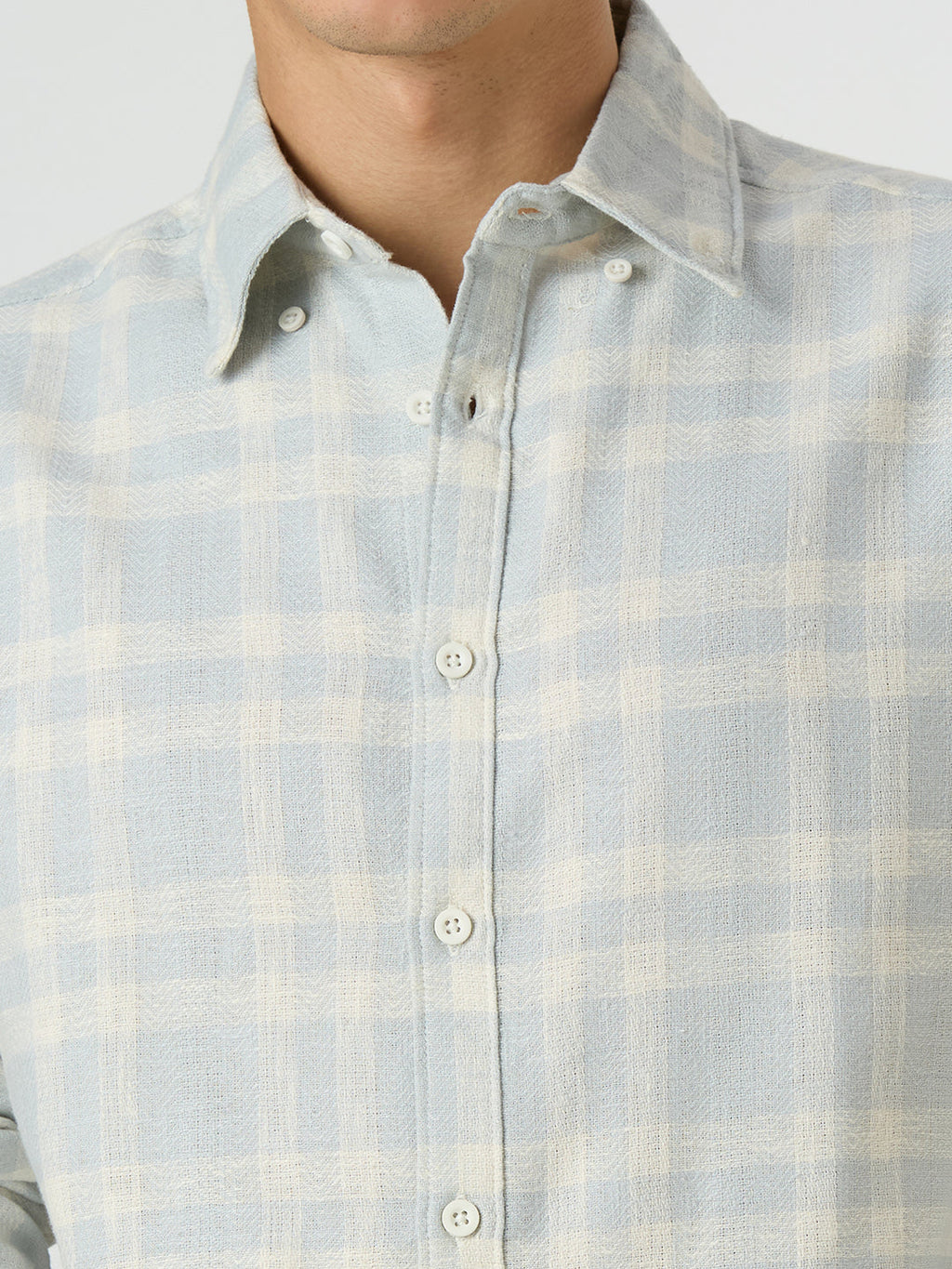 Harbor Checkered Shirt Blue