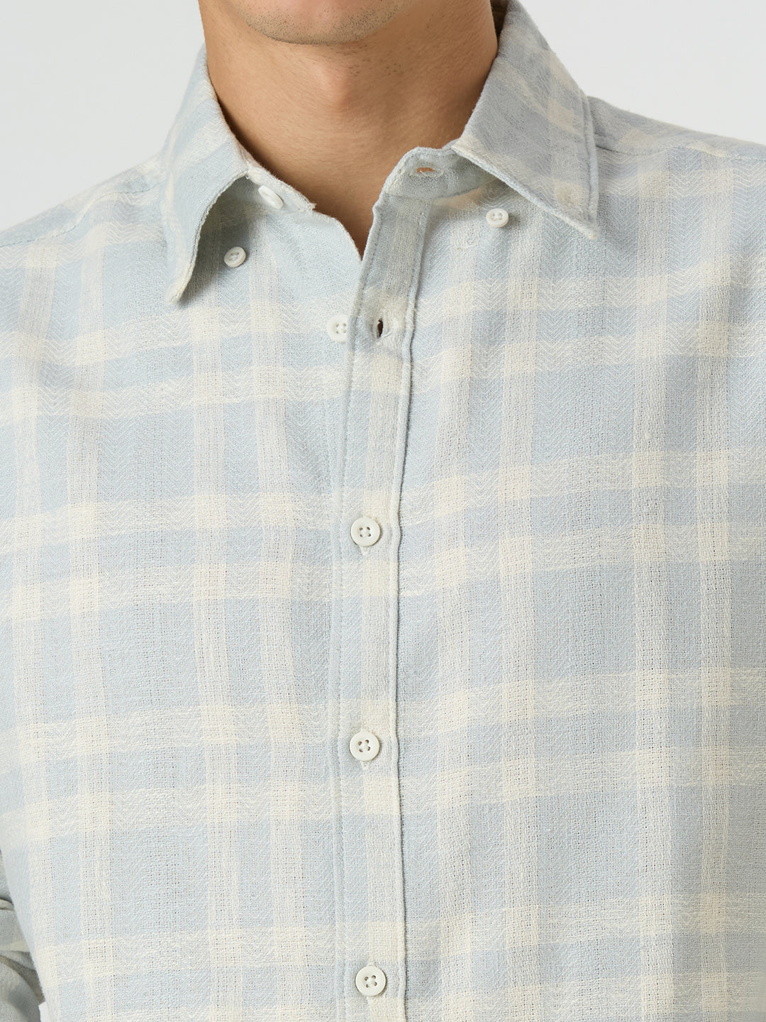 Harbor Checkered Shirt Blue
