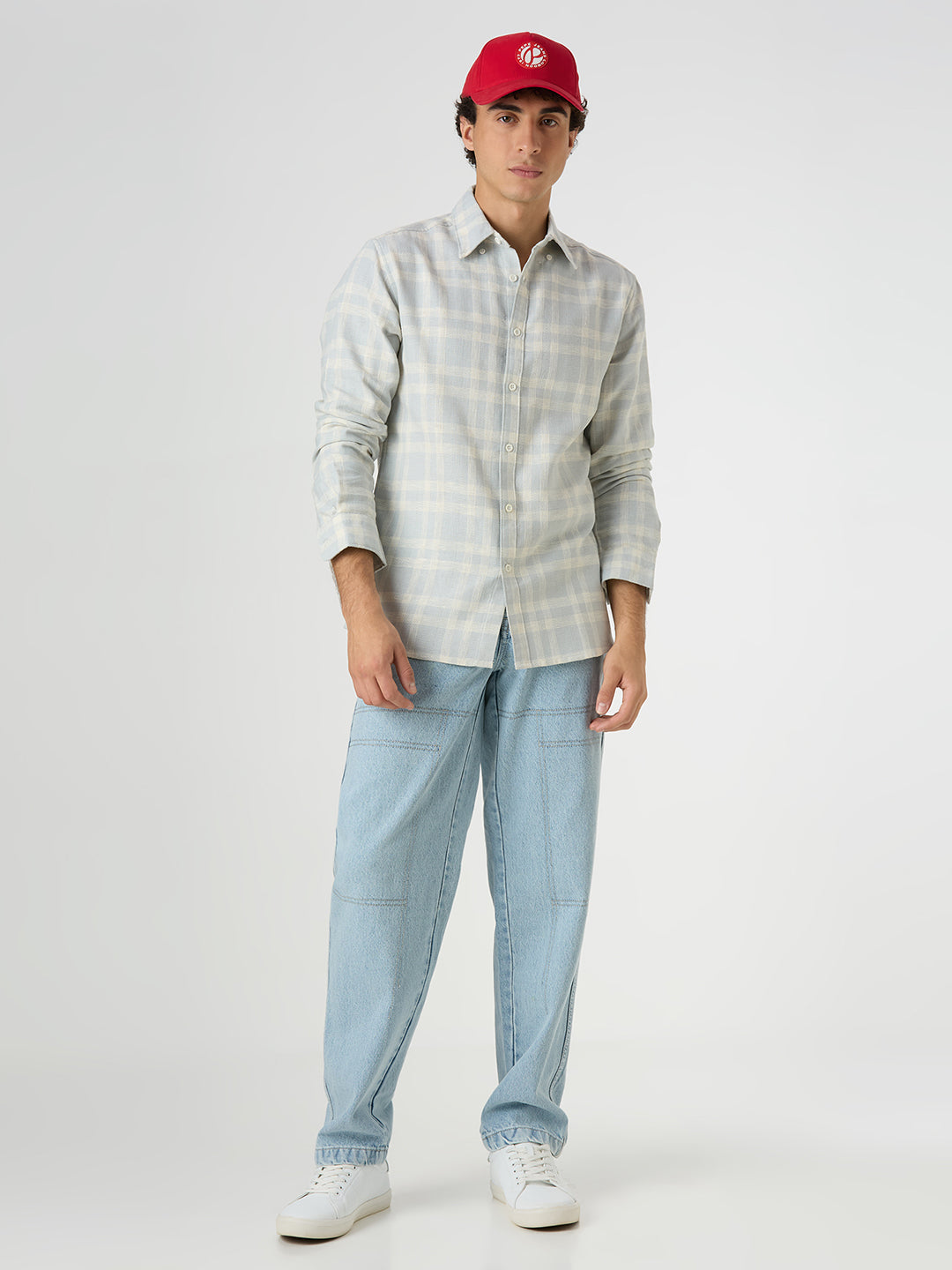 Harbor Checkered Shirt Blue