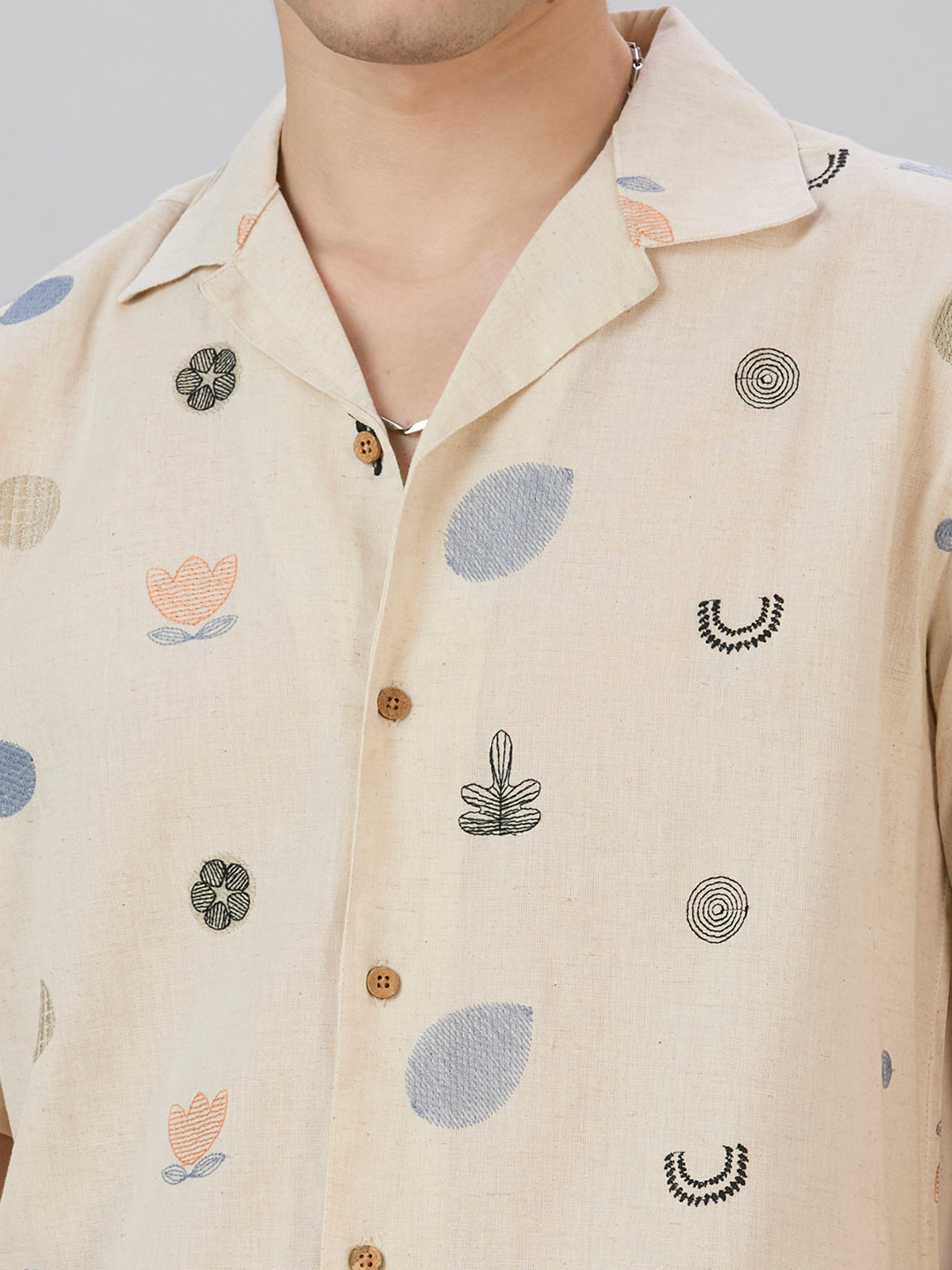 Botan Embroidered Shirt