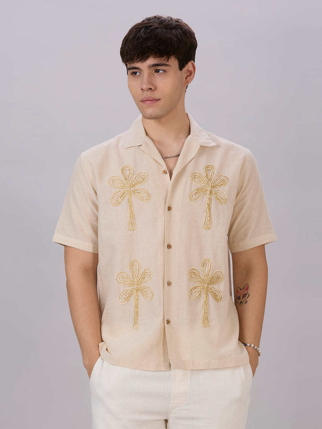 Oak Embroidered Shirt