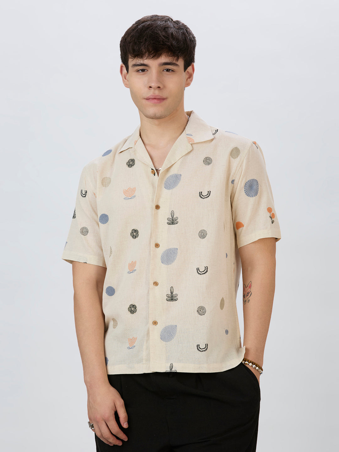 Botan Embroidered Shirt