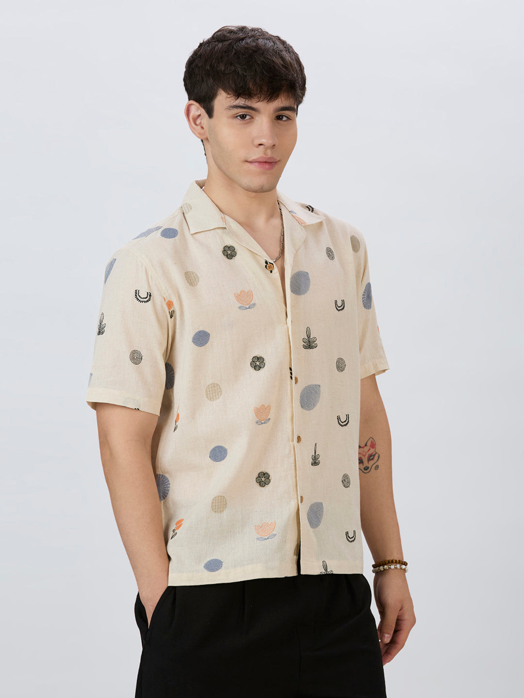 Botan Embroidered Shirt