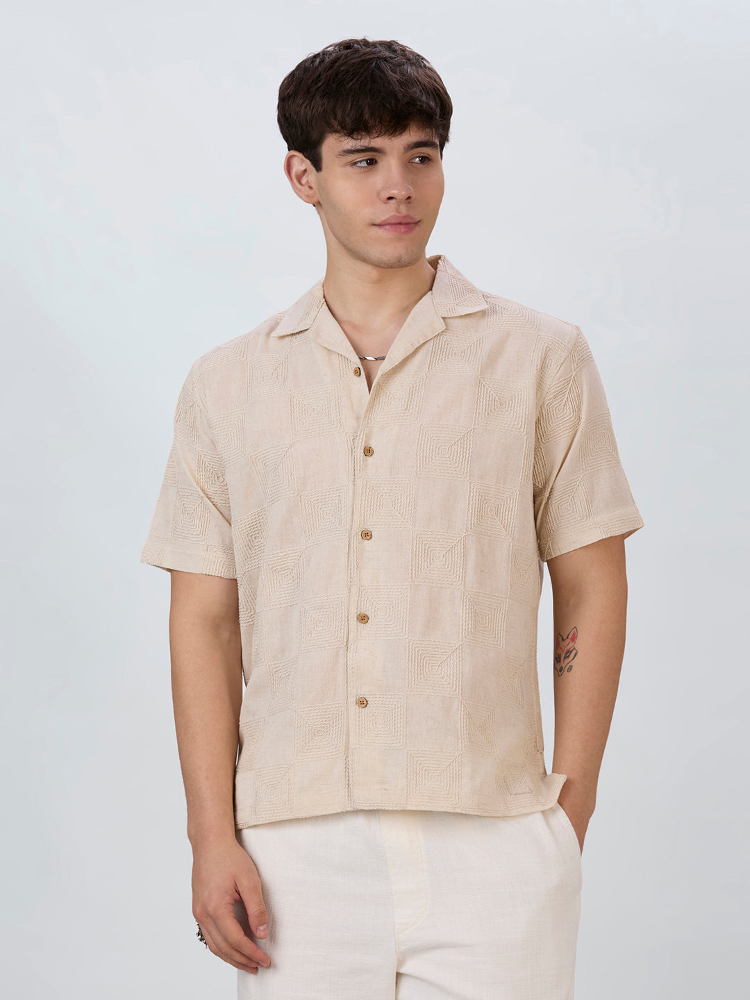 Cubo Embroidered Shirt