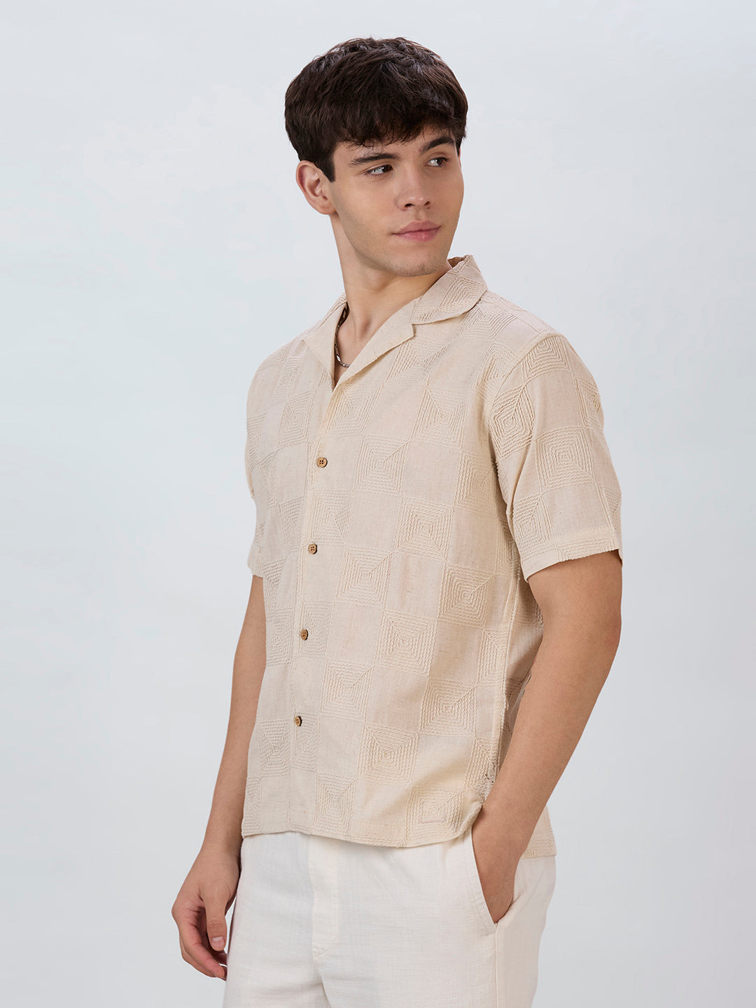 Cubo Embroidered Shirt