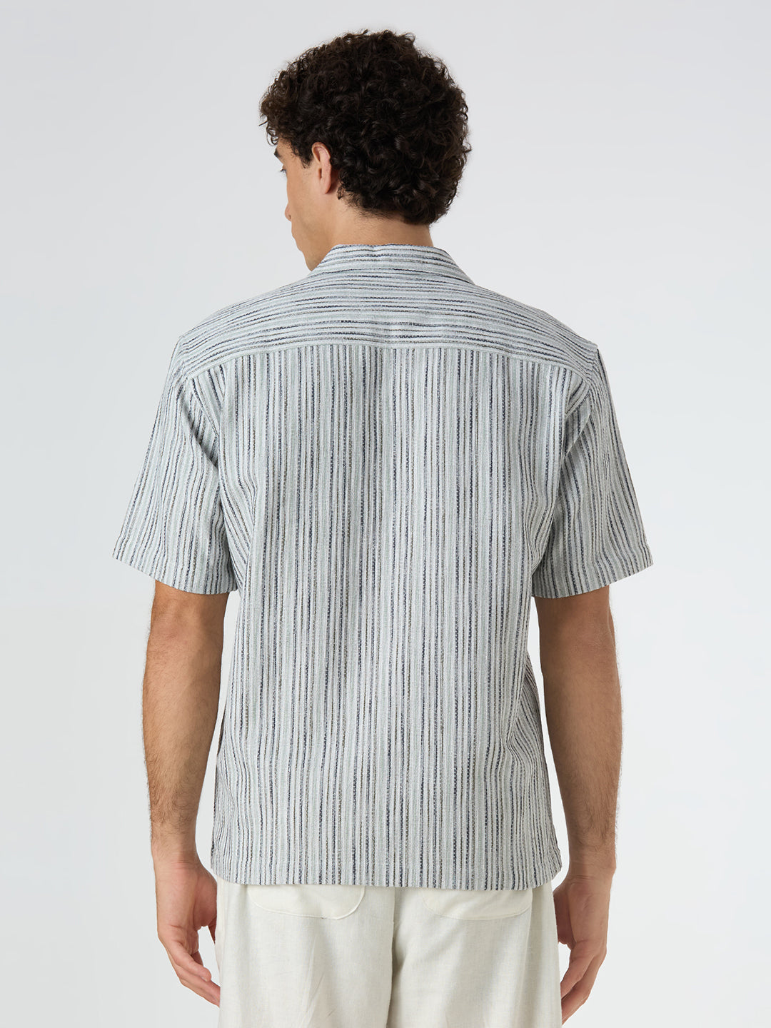 Shore Striped Shirt Green