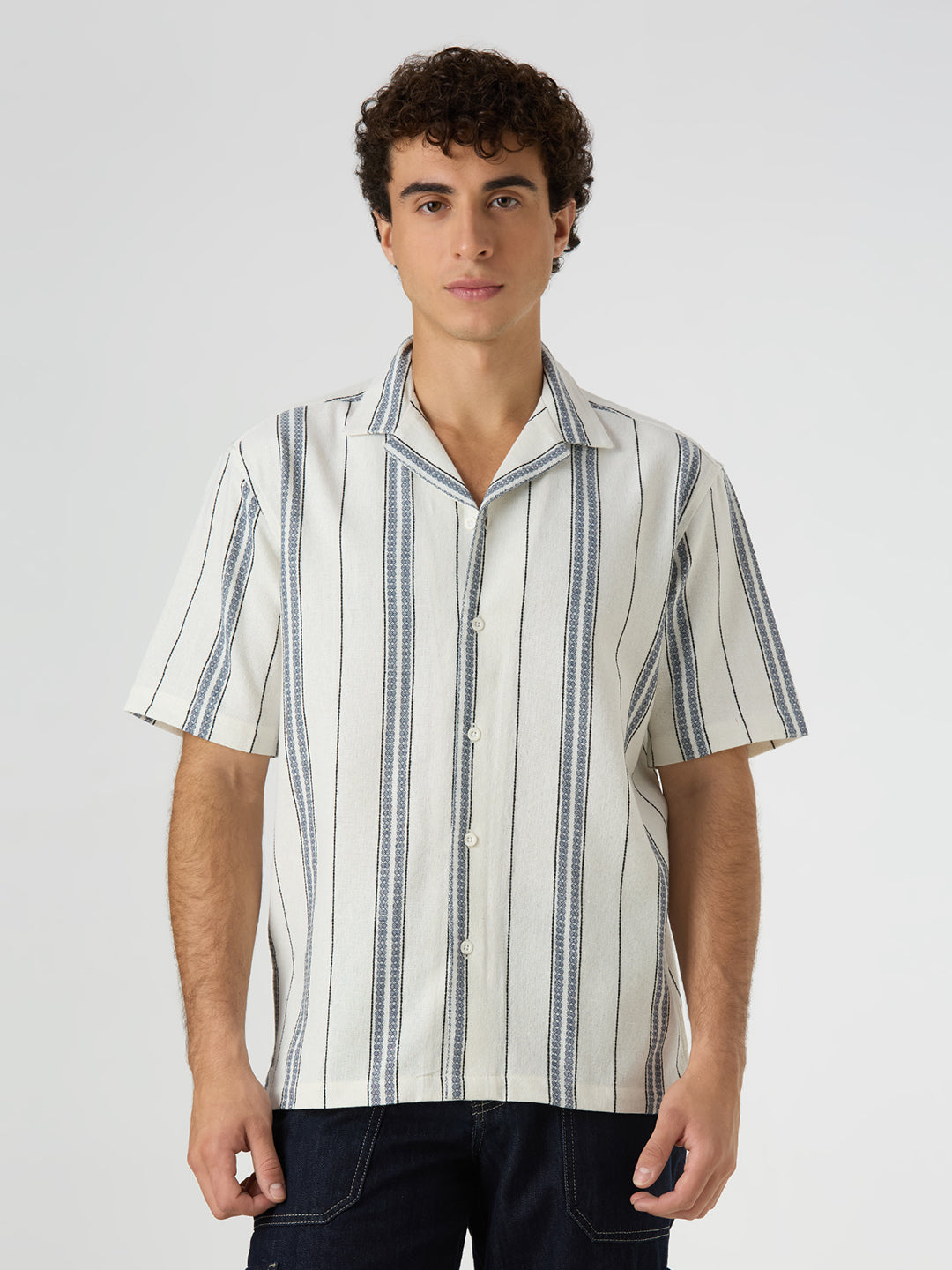Starlane Striped Shirt Blue