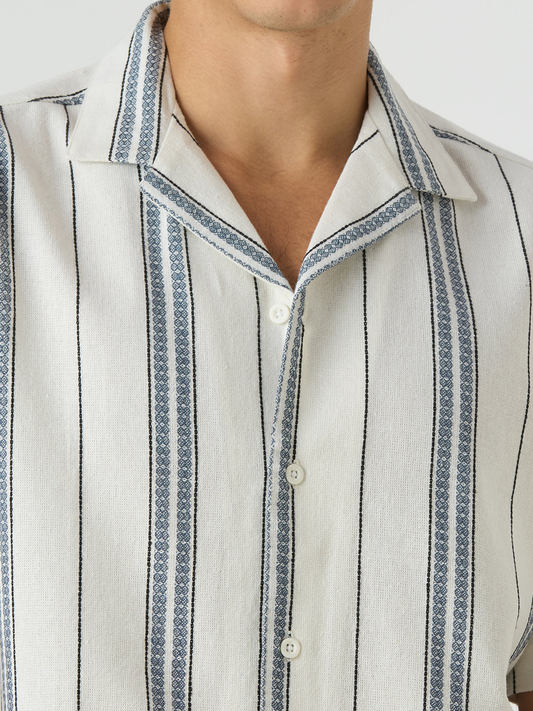 Starlane Striped Shirt Blue