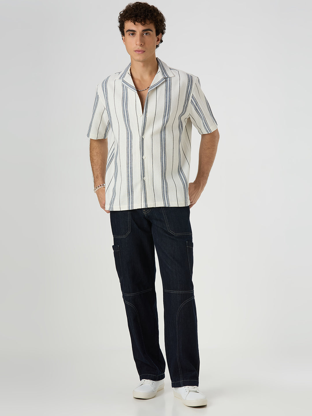 Starlane Striped Shirt Blue