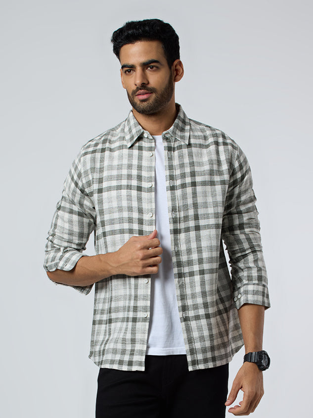 Stonewall Checkered Shirt Green