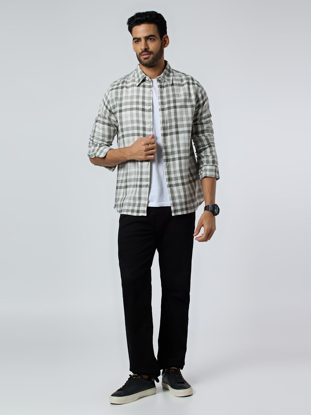 Stonewall Checkered Shirt Green