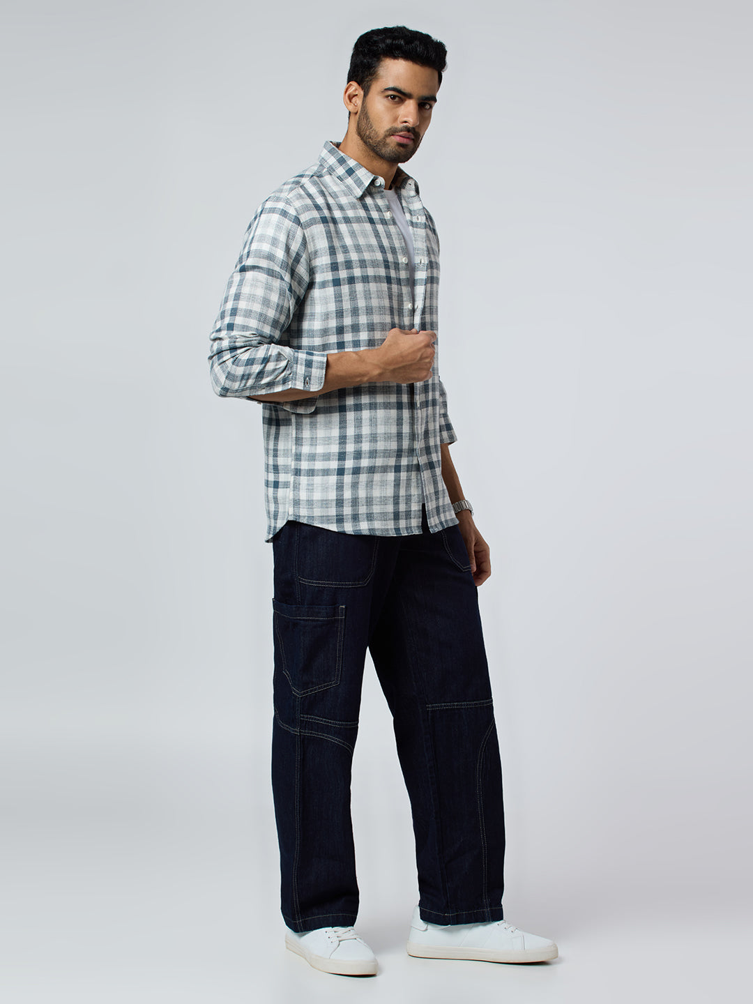 Stonewall Checkered Shirt Blue