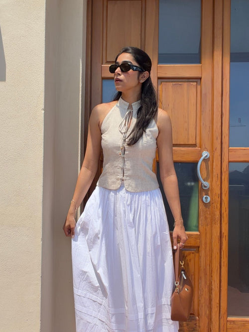 Almond vest