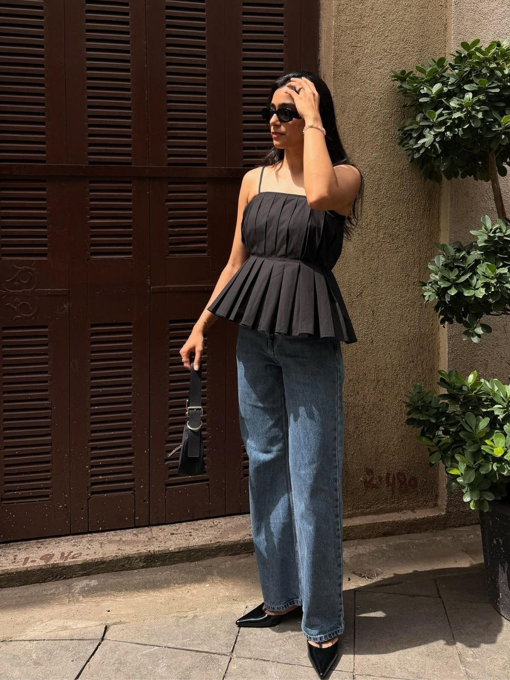 Pleat top